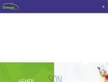 Tablet Screenshot of omegayemek.com